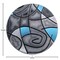 Flash Furniture Blue 5' x 5' Round Abstract Design Area Rug ACD-RGTRZ860-55-BL-GG - alternate 4